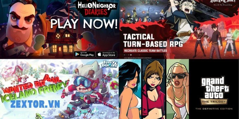 Các Tựa Game Hot Trend Hôm Nay